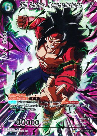 SS4 Bardock, Combat Instincts (SPR) (BT11-131) [Vermilion Bloodline 2nd Edition] | Odin's Place