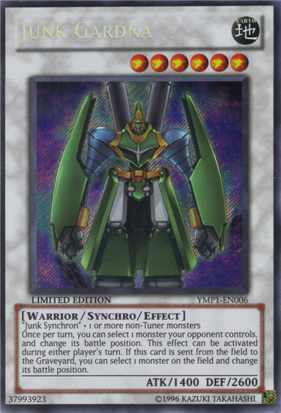 Junk Gardna [YMP1-EN006] Secret Rare | Odin's Place