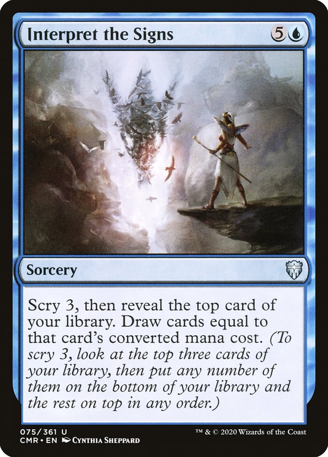 Interpret the Signs [Commander Legends] | Odin's Place
