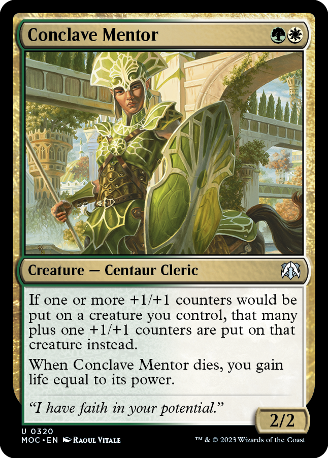 Conclave Mentor [March of the Machine Commander] | Odin's Place