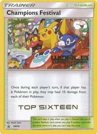 Champions Festival (SM78) (2017 Top Sixteen) [Sun & Moon: Black Star Promos] | Odin's Place