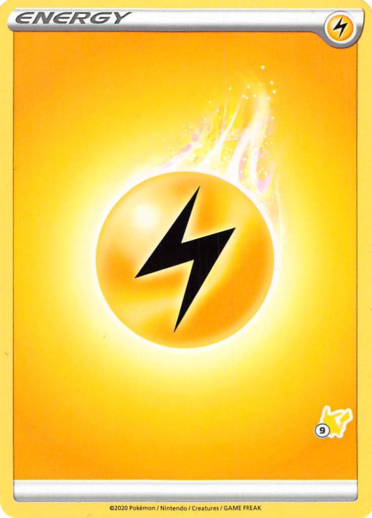 Lightning Energy (Pikachu Stamp #9) [Battle Academy 2022] | Odin's Place