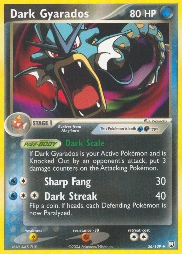 Dark Gyarados (36/109) [EX: Team Rocket Returns] | Odin's Place