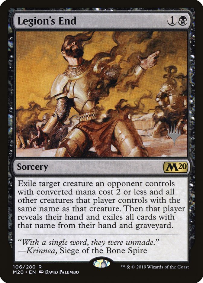 Legion's End (Promo Pack) [Core Set 2020 Promos] | Odin's Place