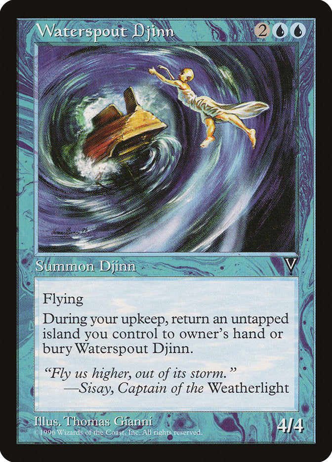 Waterspout Djinn (50) [Visions] | Odin's Place