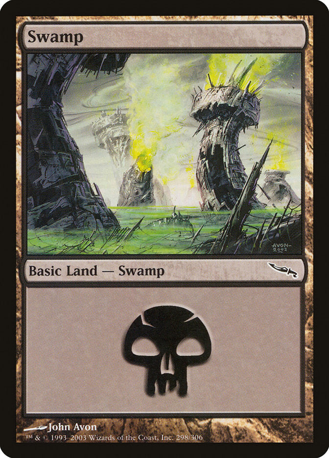 Swamp (298) [Mirrodin] | Odin's Place