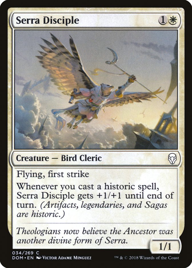 Serra Disciple (34) [Dominaria] | Odin's Place