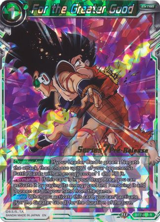For the Greater Good (BT7-073_PR) [Assault of the Saiyans Prerelease Promos] | Odin's Place