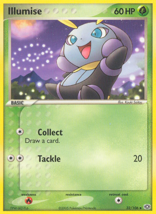 Illumise (32/106) [EX: Emerald] | Odin's Place