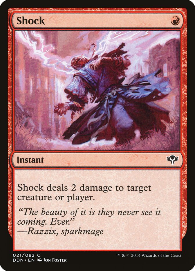 Shock (21) [Duel Decks: Speed vs. Cunning] | Odin's Place
