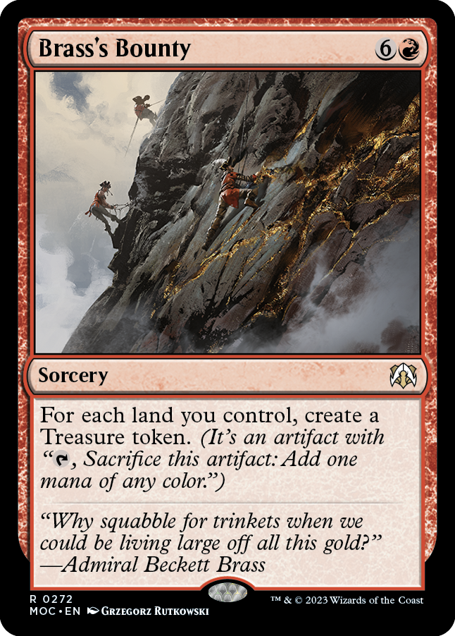 Brass's Bounty [March of the Machine Commander] | Odin's Place