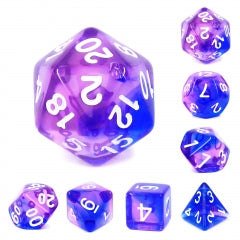 Dragon Dice Indigo Sea Poly 7 | Odin's Place