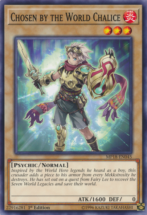 Chosen by the World Chalice [MP18-EN045] Common | Odin's Place