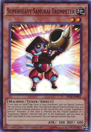 Superheavy Samurai Trumpeter [SECE-ENS02] Super Rare | Odin's Place