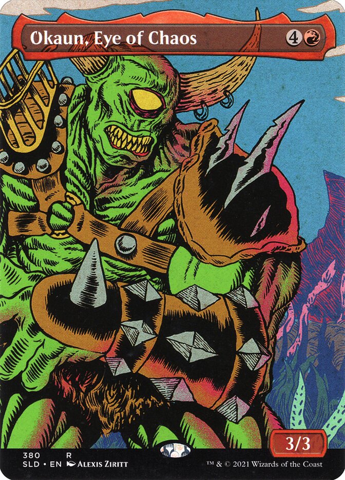 Okaun, Eye of Chaos (Display Commander) [Secret Lair Drop Promos] | Odin's Place