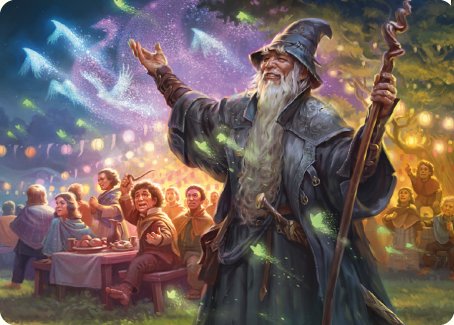Gandalf, Friend of the Shire Art Card [The Lord of the Rings: Tales of Middle-earth Art Series] | Odin's Place