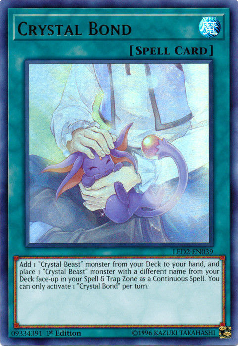 Crystal Bond [LED2-EN039] Ultra Rare | Odin's Place