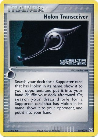 Holon Transceiver (98/113) (Stamped) [EX: Delta Species] | Odin's Place