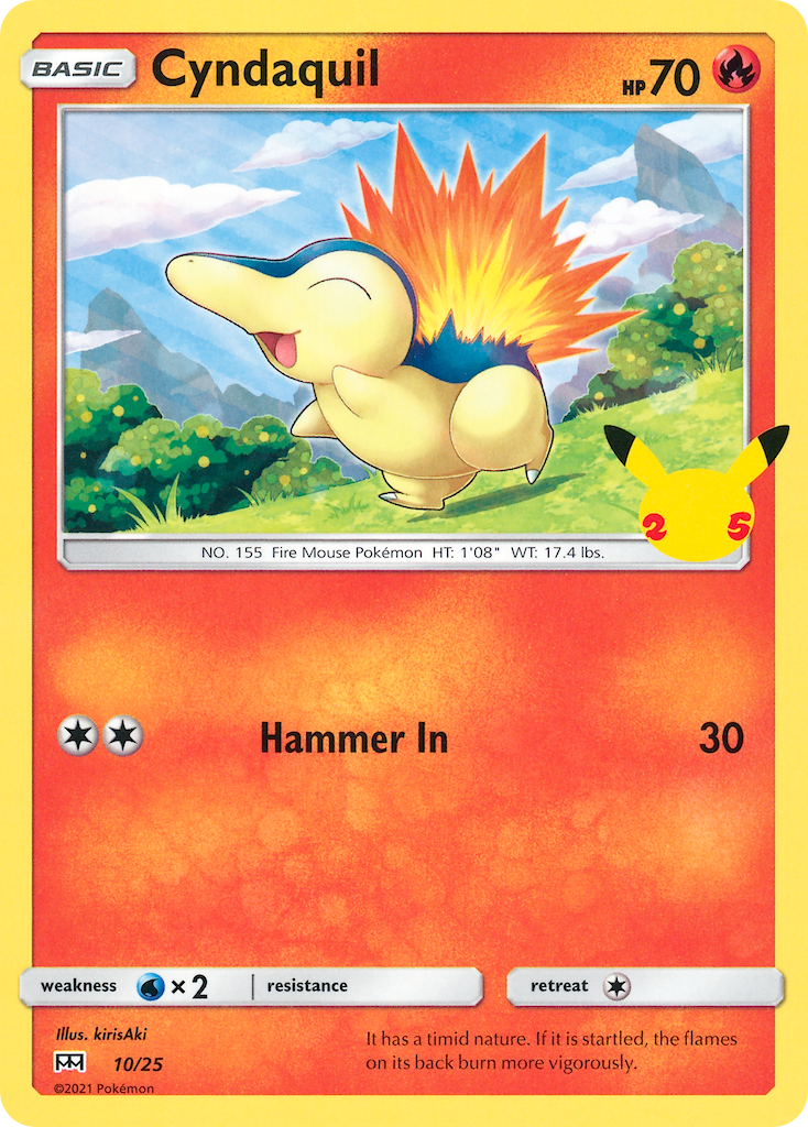 Cyndaquil (10/25) [McDonald's 25th Anniversary] | Odin's Place
