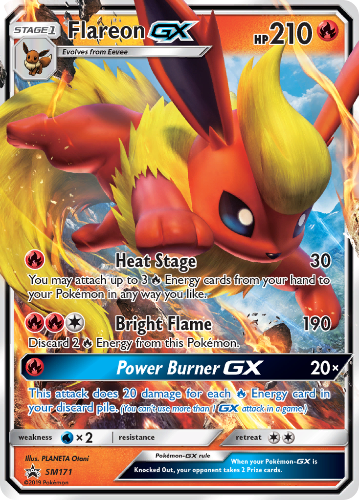 Flareon GX (SM171) [Sun & Moon: Black Star Promos] | Odin's Place