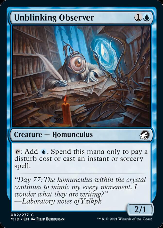 Unblinking Observer [Innistrad: Midnight Hunt] | Odin's Place