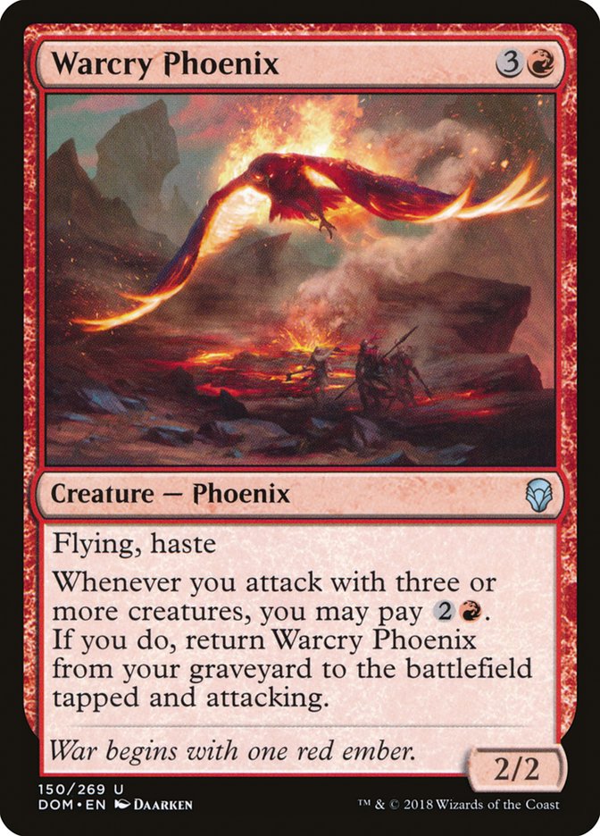 Warcry Phoenix (150) [Dominaria] | Odin's Place