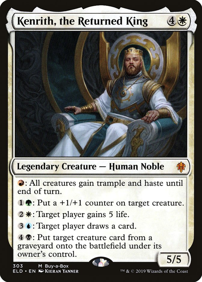 Kenrith, the Returned King (Buy-A-Box) [Throne of Eldraine Promos] | Odin's Place