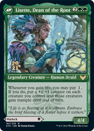 Valentin, Dean of the Vein // Lisette, Dean of the Root [Strixhaven: School of Mages Prerelease Promos] | Odin's Place