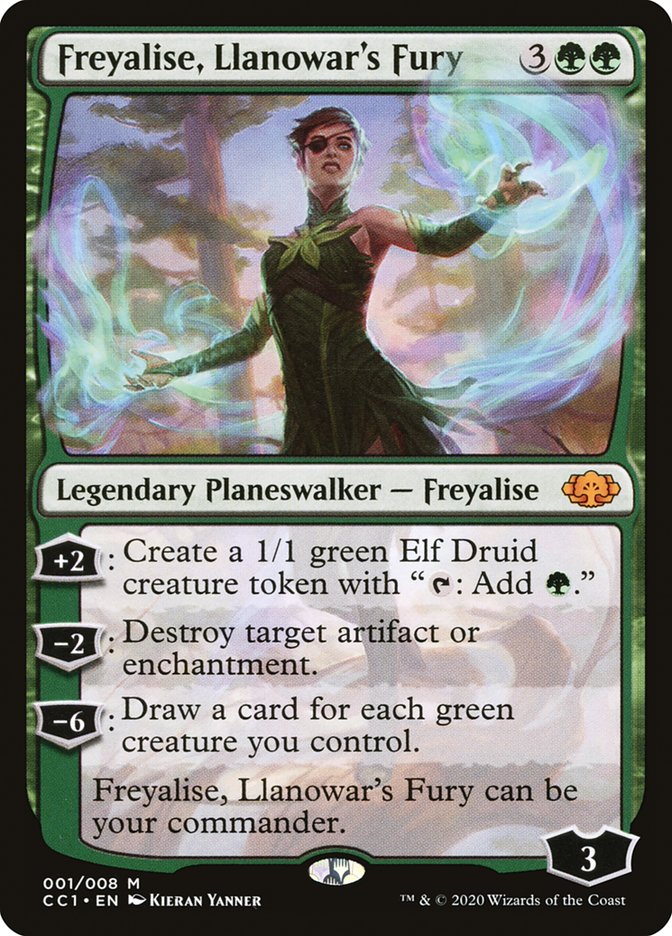 Freyalise, Llanowar's Fury [Commander Collection: Green] | Odin's Place