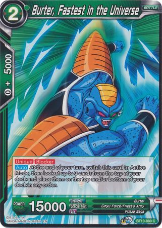 Burter, Fastest in the Universe (BT10-080) [Rise of the Unison Warrior] | Odin's Place