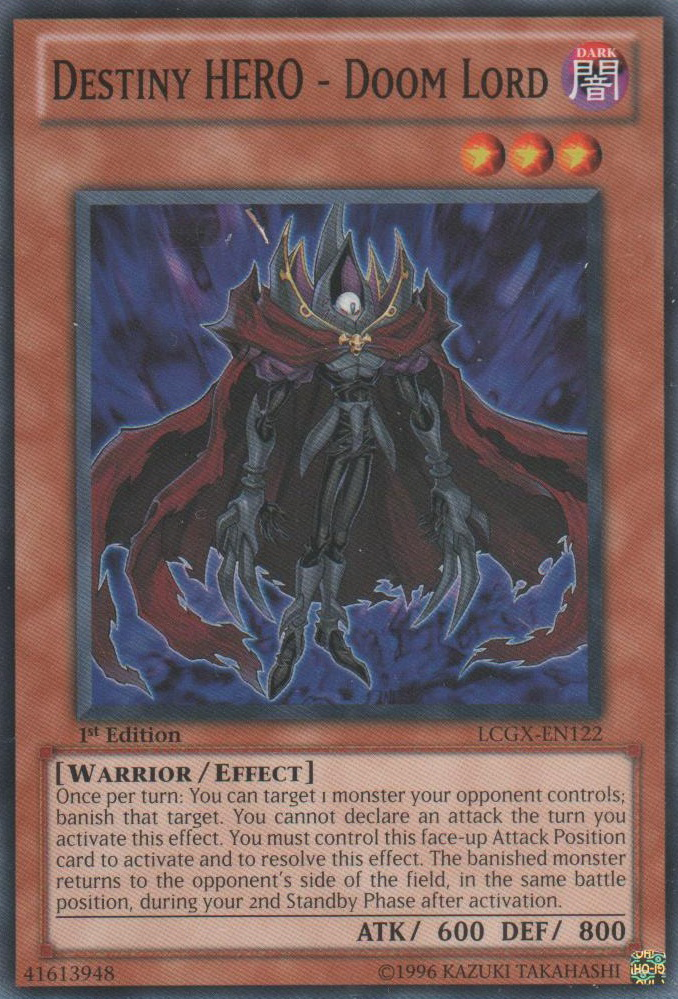 Destiny HERO - Doom Lord [LCGX-EN122] Common | Odin's Place