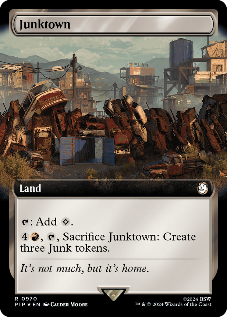Junktown (Extended Art) (Surge Foil) [Fallout] | Odin's Place