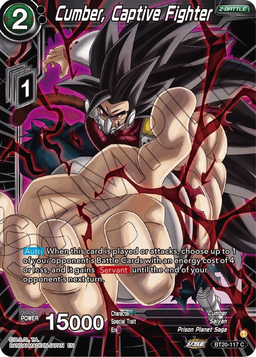 Cumber, Captive Fighter (BT20-117) [Power Absorbed] | Odin's Place