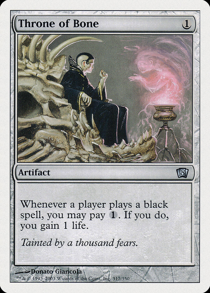 Throne of Bone (317) [Eighth Edition] | Odin's Place
