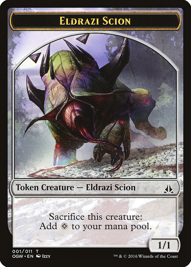 Eldrazi Scion Token (001/011) [Oath of the Gatewatch Tokens] | Odin's Place