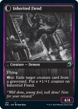 Heirloom Mirror // Inherited Fiend [Innistrad: Double Feature] | Odin's Place