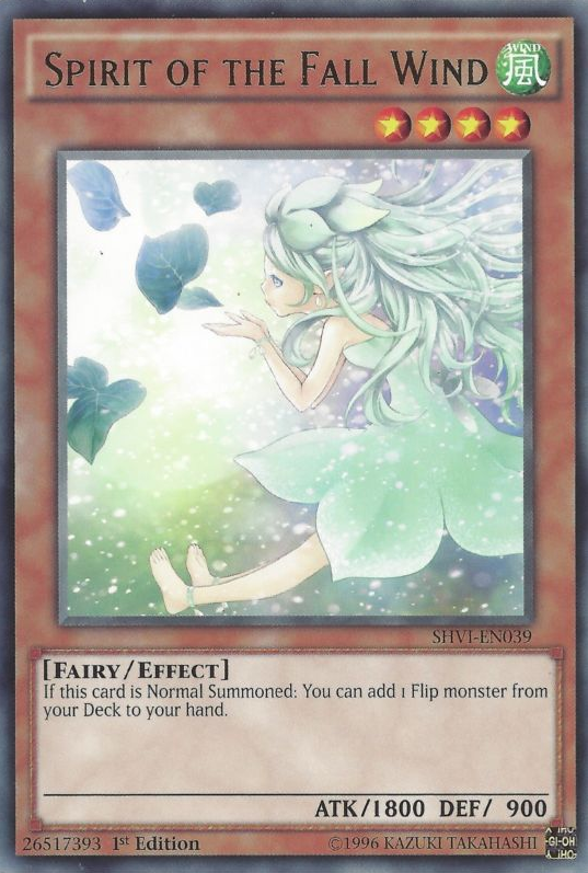 Spirit of the Fall Wind [SHVI-EN039] Rare | Odin's Place
