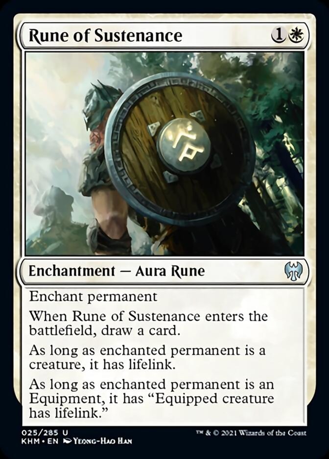 Rune of Sustenance [Kaldheim] | Odin's Place