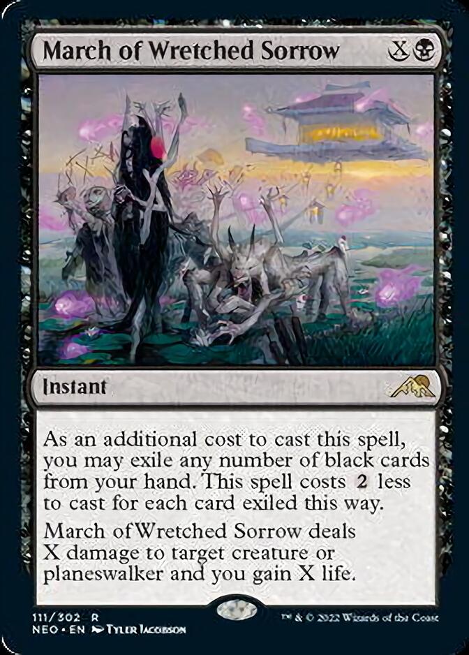 March of Wretched Sorrow [Kamigawa: Neon Dynasty] | Odin's Place