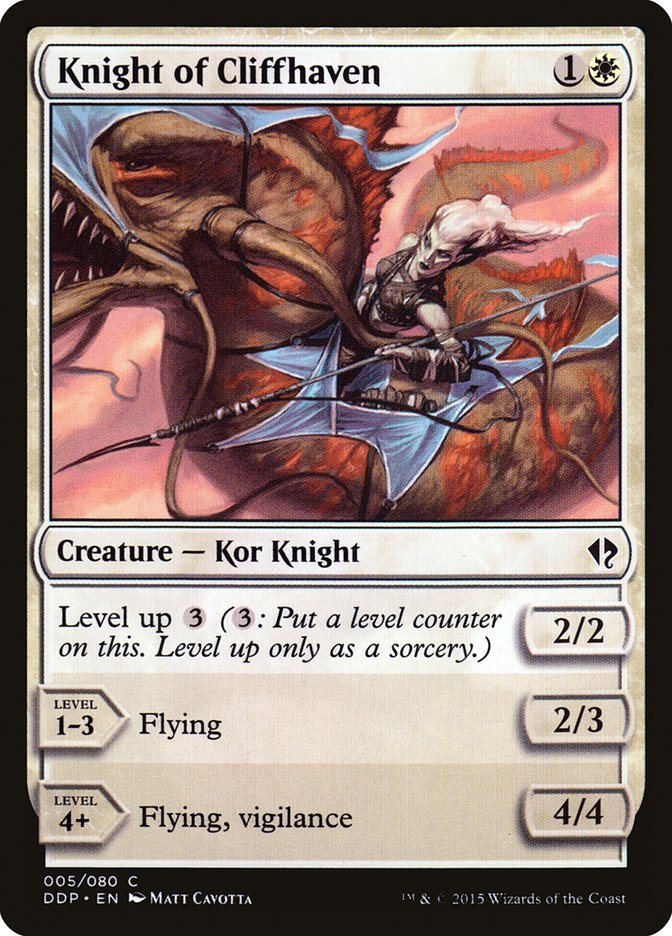 Knight of Cliffhaven (5) [Duel Decks: Zendikar vs. Eldrazi] | Odin's Place