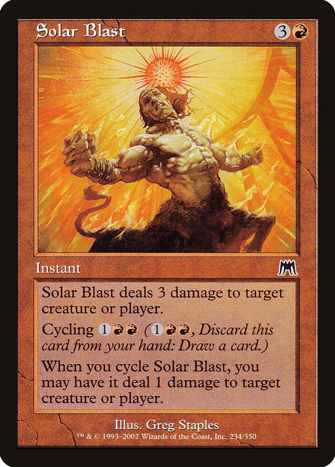 Solar Blast (234) [Onslaught] | Odin's Place