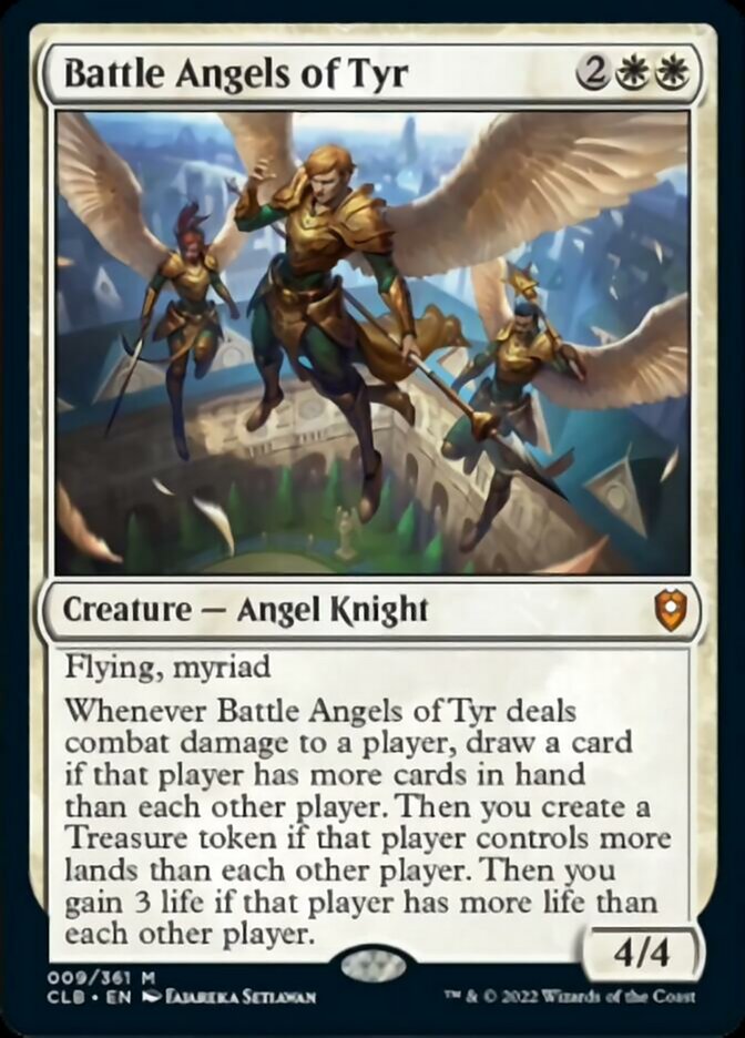 Battle Angels of Tyr [Commander Legends: Battle for Baldur's Gate] | Odin's Place