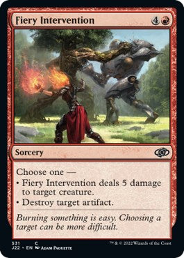 Fiery Intervention [Jumpstart 2022] | Odin's Place