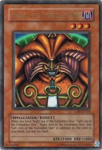 Exodia the Forbidden One [LOB-EN124] Ultra Rare | Odin's Place