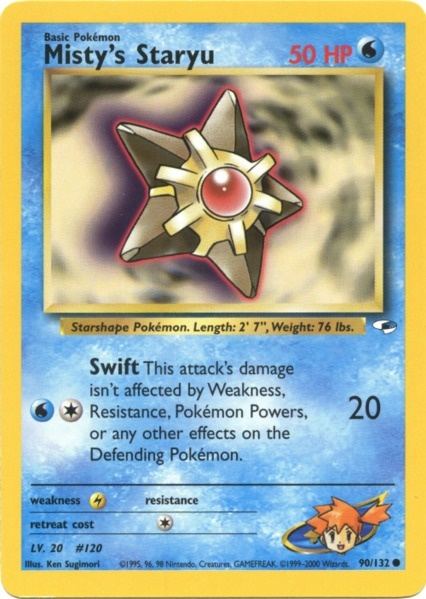 Misty's Staryu (90/132) [Gym Heroes Unlimited] | Odin's Place