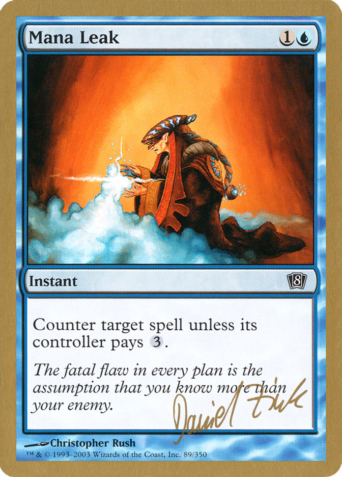Mana Leak (Daniel Zink) [World Championship Decks 2003] | Odin's Place