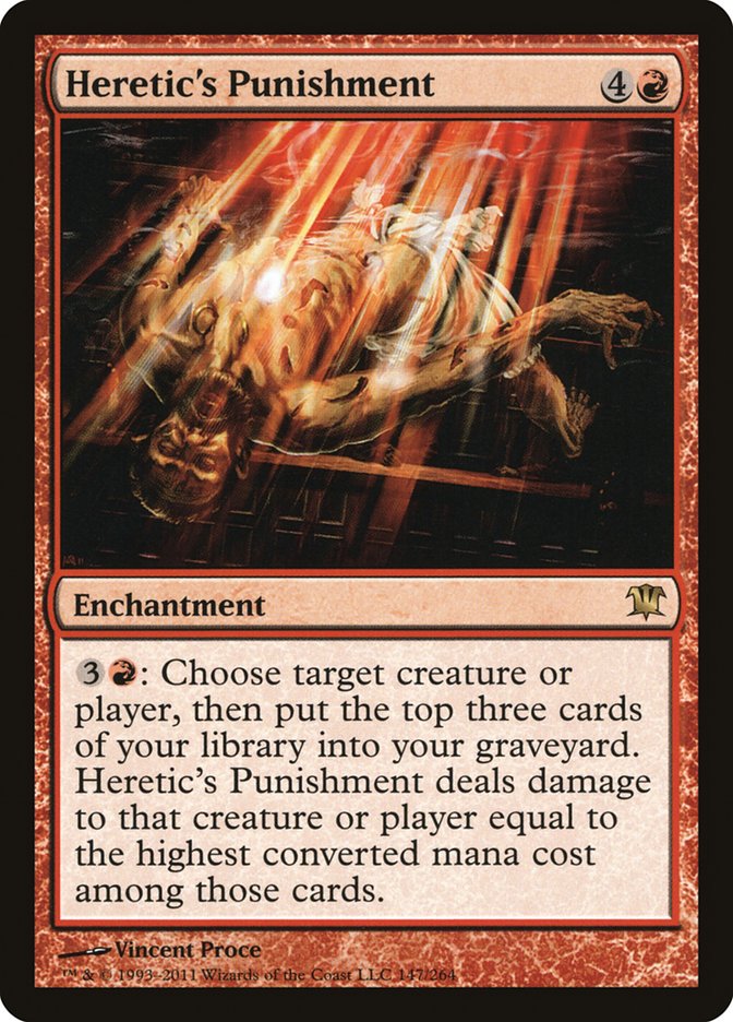 Heretic's Punishment (147) [Innistrad] | Odin's Place