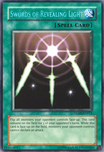 Swords of Revealing Light (Blue) [DL09-EN013] Rare | Odin's Place
