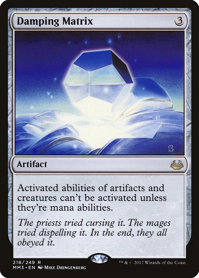 Damping Matrix (218) [Modern Masters 2017] | Odin's Place