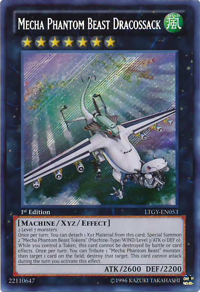 Mecha Phantom Beast Dracossack [LTGY-EN053] Secret Rare | Odin's Place